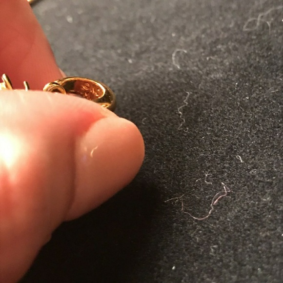 Topaz & Diamonique 24K plated, Nolan Miller Neckla - Picture 5 of 8